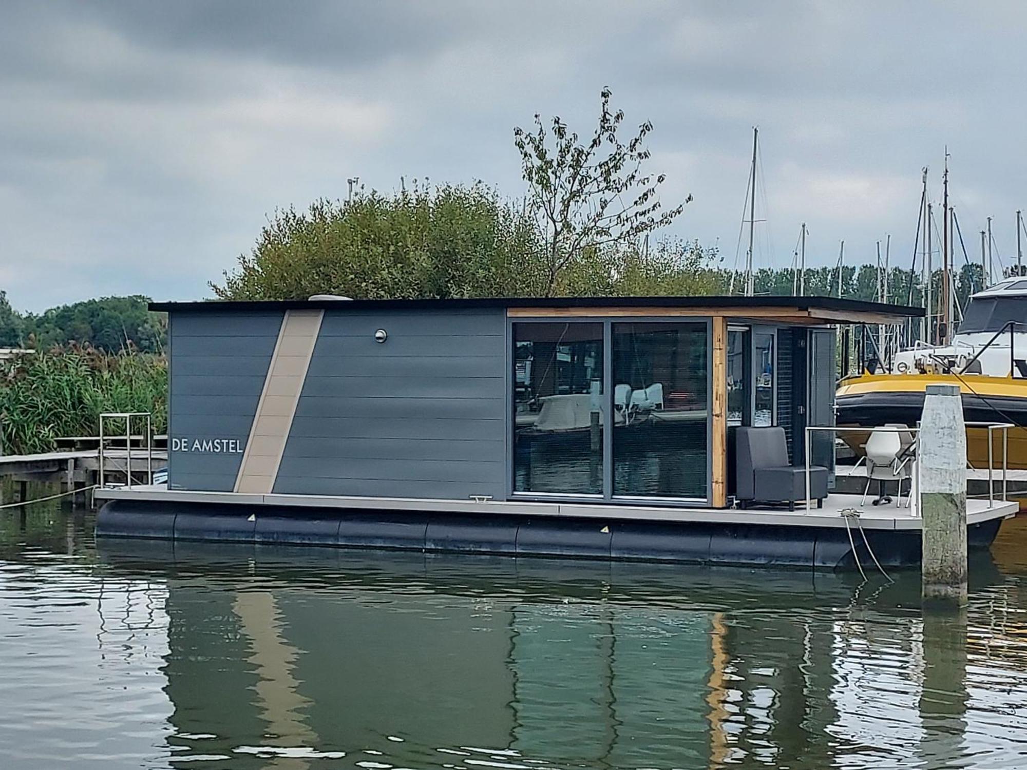 Houseboat De Amstel Otel Monnickendam Dış mekan fotoğraf